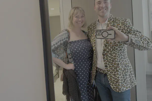 day 1 - dan and kendhal hangin at the res