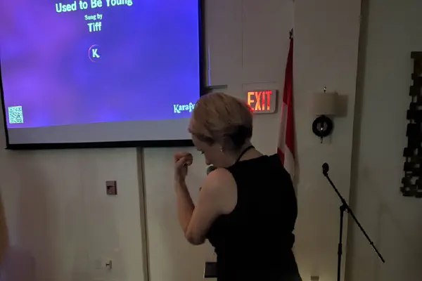 day 2 - dinner - karaoke - tiffany