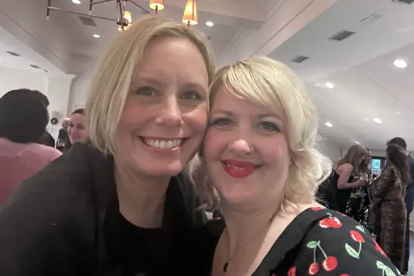 day 2 - dinner - tiffany and felicity